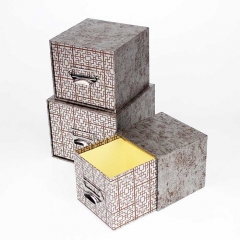 Caixa de gaveta deslizante de papel personalizado para embalagem de jóias