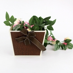 Caixa de presente decorativa de luxo para flores para o dia dos namorados