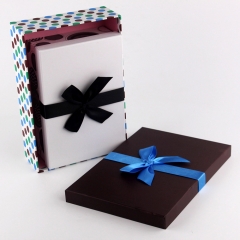 Embalagem de caixa de presente de luxo personalizado para caixa de embalagem de camisa