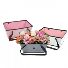 Flores do dia dos namorados presente criativo Simulação flor rosa pequena caixa de presente