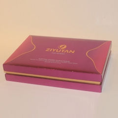 Garrafas de caixa de presente de perfume vermelho personalizado para casamento e dia dos namorados
