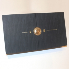 Caixa De Presente De Garrafa De Vinho De Luxo Por Arte Sem Fim -Hold 1 Garrafas