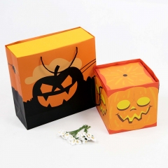 Hot Sale Halloween  Custom  Cardboard  Gift Box  for Packing Candy