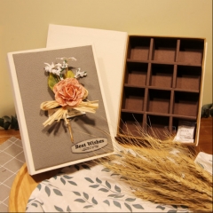 Impressão personalizada em forma de livro Chocoalte Gift Box para Dia dos Namorados