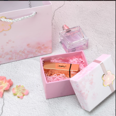 Impressão de empacotamento da caixa do anel do cartão do produto feito sob encomenda para presentes de casamento