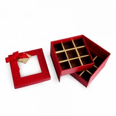 Fabricantes personalizados rotativa de chocolate e caixa de embalagem de doces para o Dia dos Namorados
