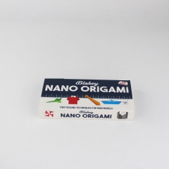 papel dobrável impresso para origami e artesanato com especificação