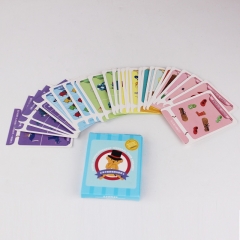 projetar cartões flash educativos cartões de jogo de cartas de jogar com caixa